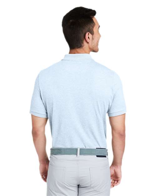 vineyard vines G011147 Men's Edgartown Pique Polo - Jake Blue - model back