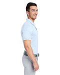 vineyard vines G011147 Men's Edgartown Pique Polo - Jake Blue - model side