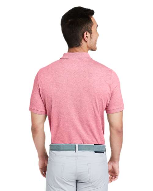 vineyard vines G011147 Men's Edgartown Pique Polo - Lobster Reef - model back