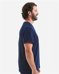 Onna NN200 Men's Limitless V-Neck Stretch Scrub Top - Navy - model side