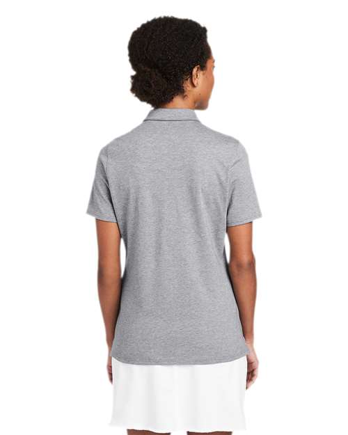 vineyard vines G001189 Women's Edgartown Pique Polo - Barracuda - model back