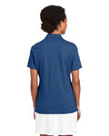 vineyard vines G001189 Women's Edgartown Pique Polo - Deep Bay - model back