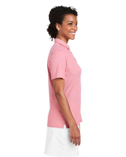 vineyard vines G001189 Women's Edgartown Pique Polo - Lobster Reef - model side
