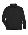 North End 88083 Men's Techno Lite Jacket - Black - front