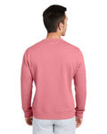 vineyard vines K002711 Men's Garment-Dyed Crewneck Sweatshirt - Jetty Red - model back