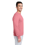 vineyard vines K002711 Men's Garment-Dyed Crewneck Sweatshirt - Jetty Red - model side