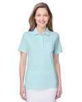 vineyard vines G001320 Women's Fanshell Polo - Crystal Blue - model front