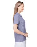 vineyard vines G001320 Women's Fanshell Polo - Deep Bay/ White Cap - model side