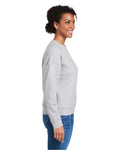 vineyard vines K002794 Women's Garment-Dyed Crewneck Sweatshirt - Grey Heather - model side