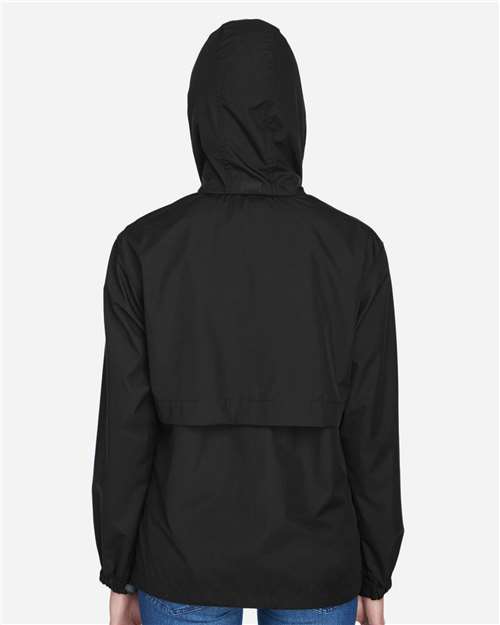 North End 78032 Women's Techno Lite Jacket - Black - model back