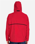 Team 365 TT70 Unisex Conquest Jacket with Mesh Lining - Sport Red - model back