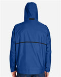 Team 365 TT70 Unisex Conquest Jacket with Mesh Lining - Sport Royal - model back