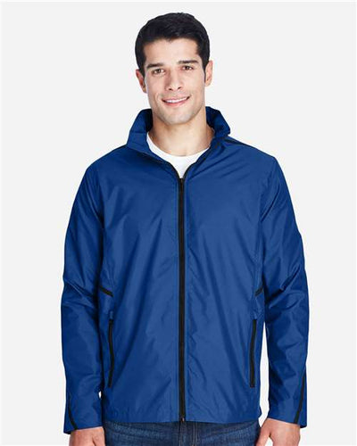Team 365 TT70 Unisex Conquest Jacket with Mesh Lining - Sport Royal - model front