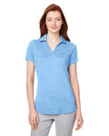 Puma Golf 597695 Women's Cloudspun Free V-neck Polo - Placid Blue Heather - model front