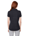 Puma Golf 597695 Women's Cloudspun Free V-neck Polo - Puma Black Heather - model back