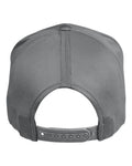 Team 365 TT801 Zone Performance Cap by Yupoong - Sport Graphite - back