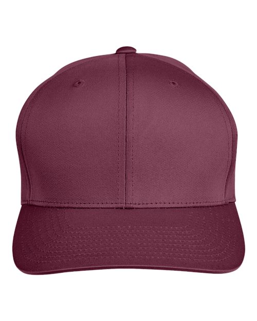 Team 365 TT801 Zone Performance Cap by Yupoong - Sport Maroon - front