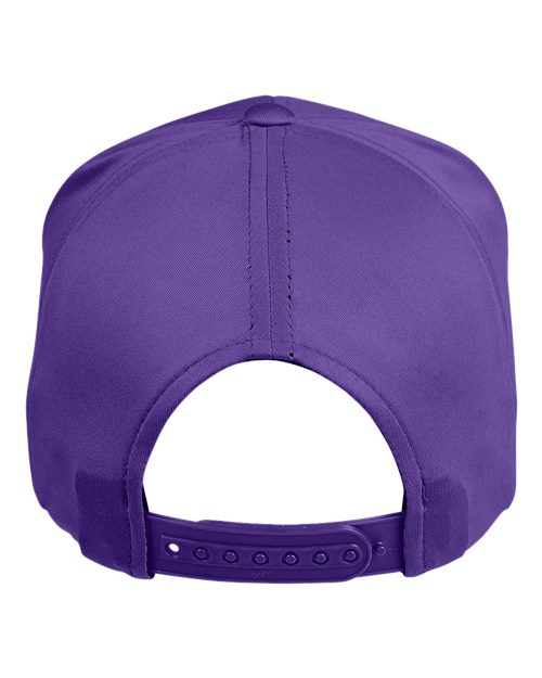 Team 365 TT801 Zone Performance Cap by Yupoong - Sport Purple - back