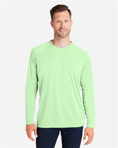 HUK H12L009 Men's LoPro Pursuit Long Sleeve T-Shirt - Patina - model front