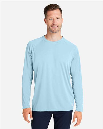 HUK H12L009 Men's LoPro Pursuit Long Sleeve T-Shirt - Plein Air - model front