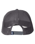 vineyard vines F001779 Performance Trucker Cap - Grey Harbor - back