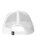 vineyard vines F001779 Performance Trucker Cap - White Cap - back