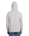 vineyard vines K002710 Unisex Hooded Sweatshirt - Grey Heather - model back