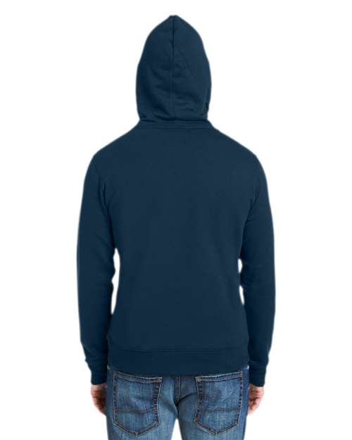 vineyard vines K002710 Unisex Hooded Sweatshirt - Vineyard Navy - model back