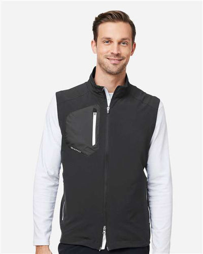 Zero Restriction W1009Z Men's Full-Zip Vest - Black - model front