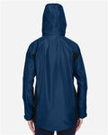 Team 365 TT86W Women's Dominator Waterproof Jacket - Sport Dark Navy - model back