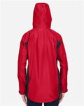 Team 365 TT86W Women's Dominator Waterproof Jacket - Sport Red - model back