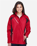Team 365 TT86W Women's Dominator Waterproof Jacket - Sport Red - model front