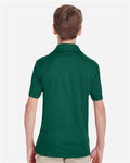 Team 365 TT51Y Youth Zone Performance Polo - Sport Forest - model back