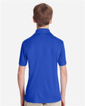 Team 365 TT51Y Youth Zone Performance Polo - Sport Royal - model back