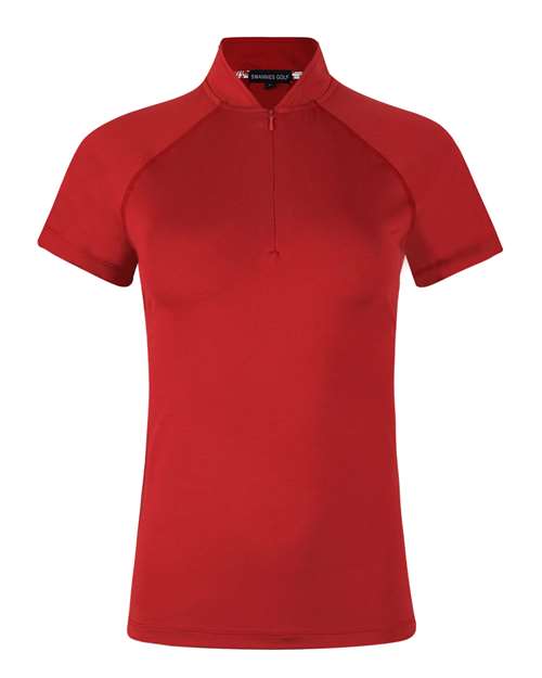 Swannies SW200L Women's Quinn Polo - Red - front