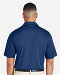 Team 365 TT51T Men's Tall Zone Performance Polo - Sport Dark Navy - model back