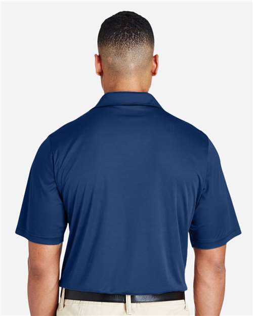 Team 365 TT51T Men's Tall Zone Performance Polo - Sport Dark Navy - model back