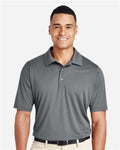 Team 365 TT51T Men's Tall Zone Performance Polo - Sport Graphite - model front