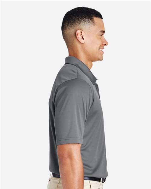 Team 365 TT51T Men's Tall Zone Performance Polo - Sport Graphite - model side