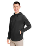 Swannies SWI600 Men's Ivy Hooded Sweatshirt - Black - model side
