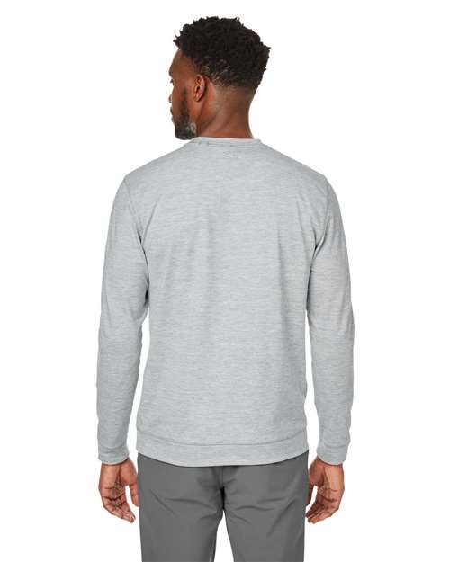 Puma Golf 531279 Men's Cloudspun Crewneck Sweatshirt - High Rise - model back