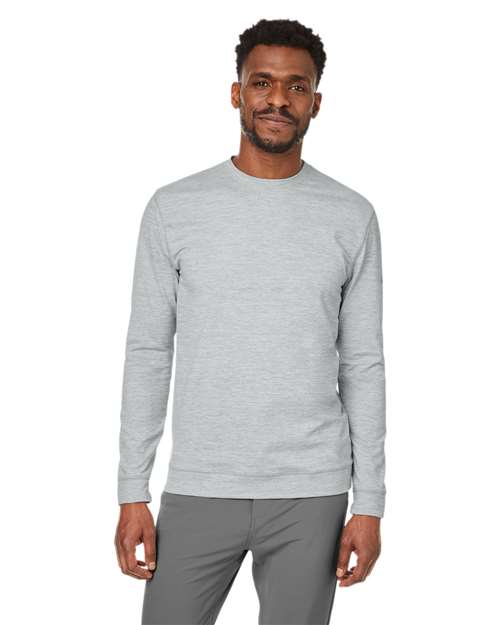 Puma Golf 531279 Men's Cloudspun Crewneck Sweatshirt - High Rise - model front