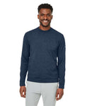 Puma Golf 531279 Men's Cloudspun Crewneck Sweatshirt - Navy Blazer - model front