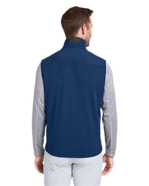 vineyard vines O001400 Men's On-The-Go Shep Vest - Deep Bay - model back