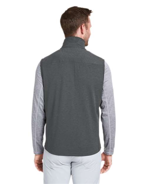 vineyard vines O001400 Men's On-The-Go Shep Vest - Jet Black - model back