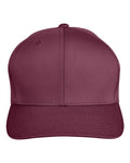 Team 365 TT801Y Youth Zone Performance Cap by Yupoong - Sport Maroon - front