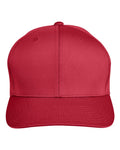 Team 365 TT801Y Youth Zone Performance Cap by Yupoong - Sport Red - front