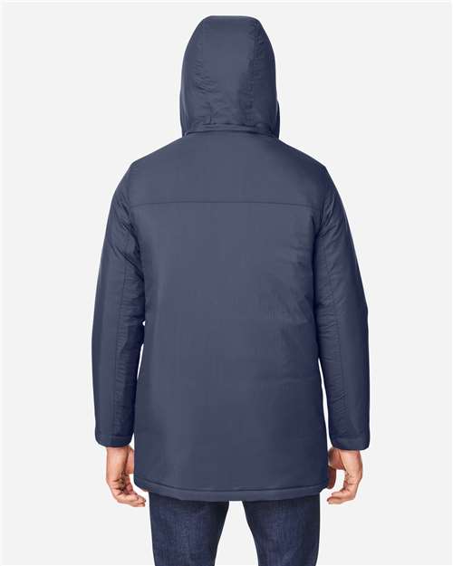 Core 365 CE725 Men's Inspire 3-in-1 Jacket with Insulated Liner - Classic Navy/ True Royal - model back