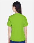Team 365 TT11W Women's Zone Performance T-Shirt - Acid Green - model back