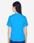 Team 365 TT11W Women's Zone Performance T-Shirt - Electric Blue - model back